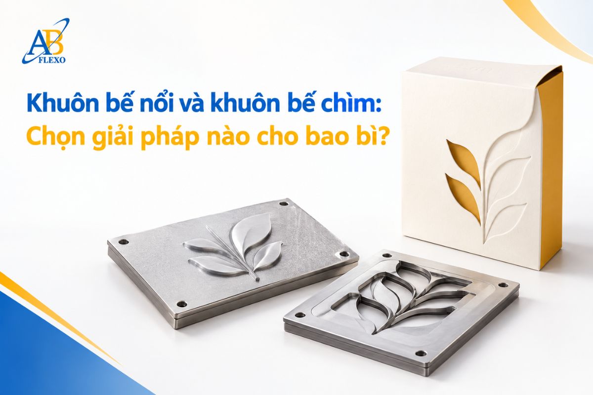 Khuôn Bế Nổi Khác Gì Khuôn Bế Chìm? So Sánh Chi Tiết