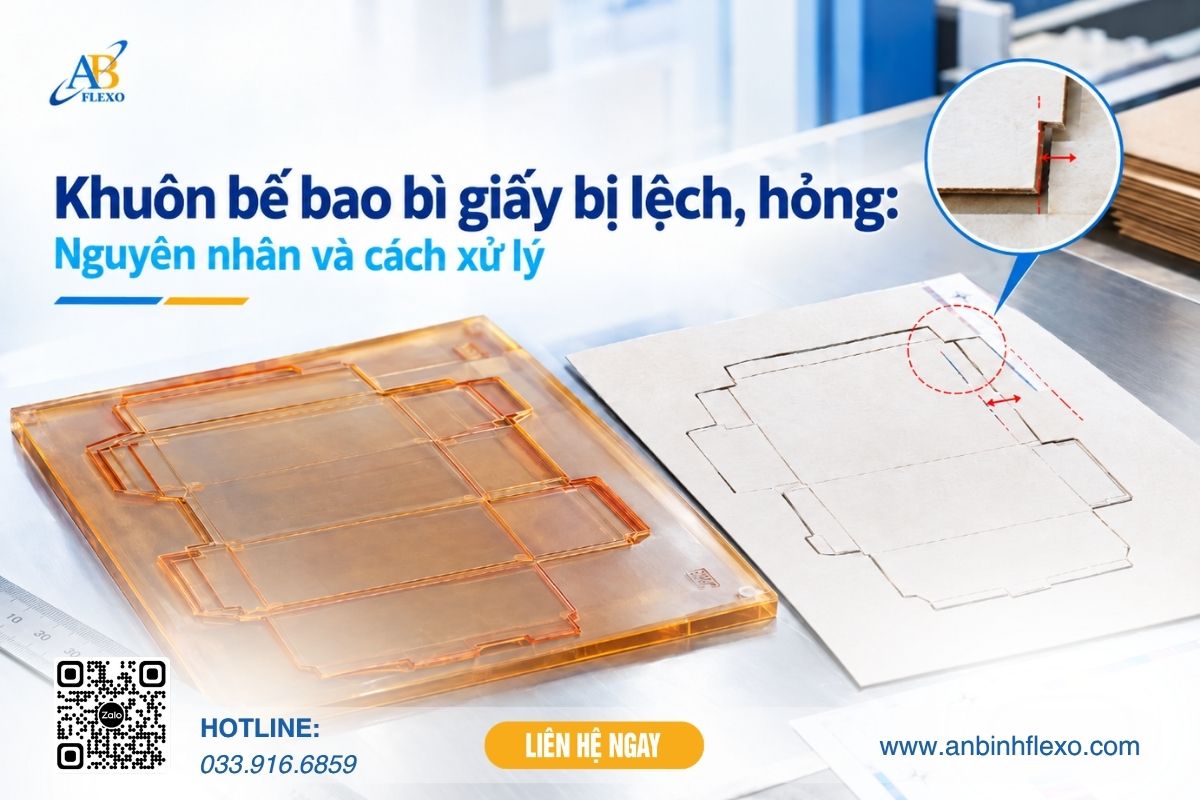 Khuôn Bế Bao Bì Giấy Bị Lệch, Hỏng: Nguyên Nhân Và Cách Xử Lý
