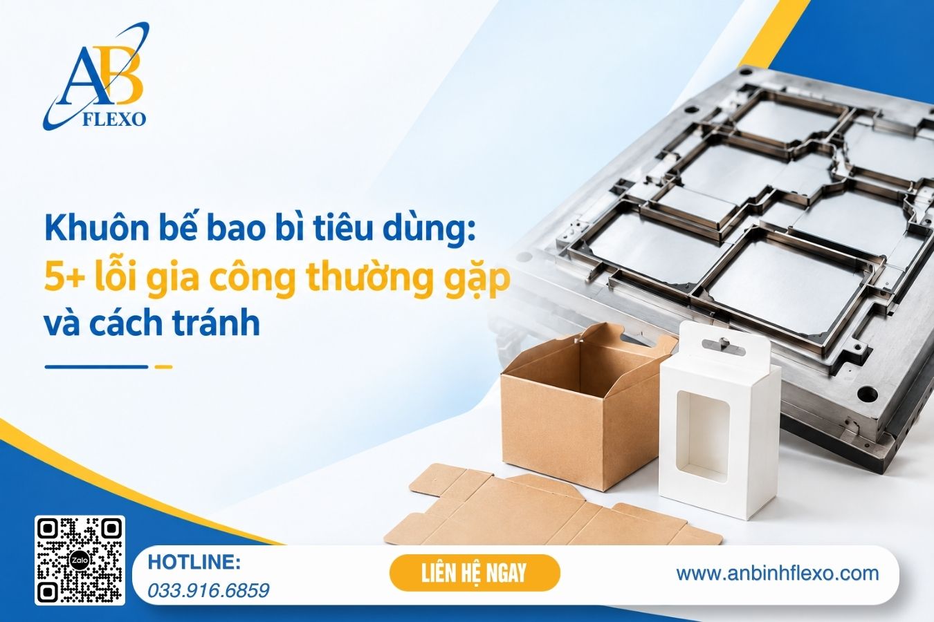 5 Lỗi Thường Gặp Khi Gia Công Khuôn Bế Cho Bao Bì Tiêu Dùng Cần Tránh