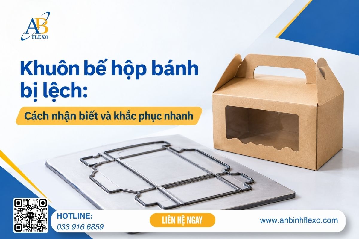Khuôn Bế Hộp Bánh Bị Lệch Phải Xử Lý Thế Nào? Cách Xử Lý Nhanh