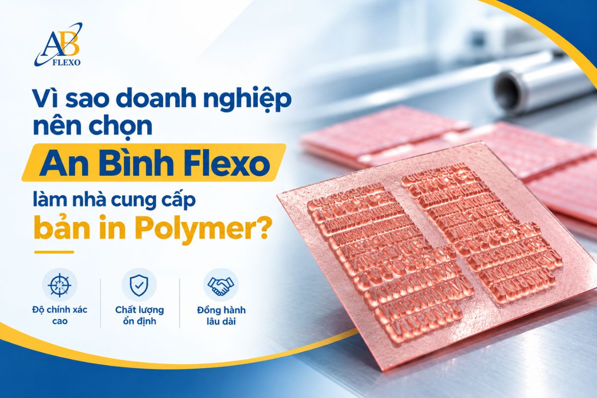 Vì Sao Doanh Nghiệp Nên Chọn An Bình Flexo Làm Nhà Cung Cấp Bản In Polymer?