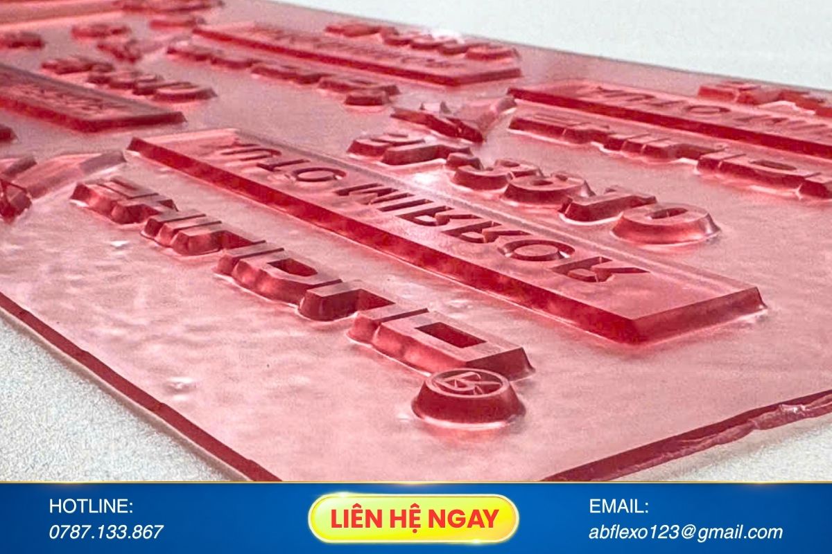 Gia Công Bản In Polymer Lỏng 3.94mm Giao Nhanh 24h Tại Đồng Nai